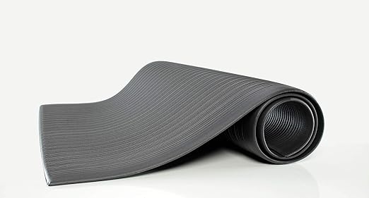 Guardian Air Step Anti-Fatigue Floor Mat, Vinyl, 3'x5', Gray, Reduces fatigue and discomfort, Can be easily cut to fit any space