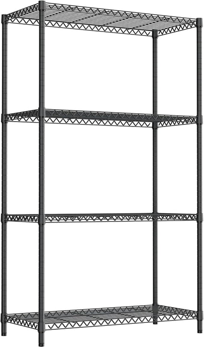M MZG 2400LBS 35.5" W Standing Shelf Units Wire Rust-Proof Outdoor Storage - Image 6