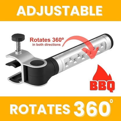 LED Concepts BBQ Grill Lights for Blackstone - Bright LED Lights-360 Degree Flexible Gooseneck, Weather Resistant, Task Lighting Barbecue Grilling, Perfect Gifts for Men, Dad Birthday