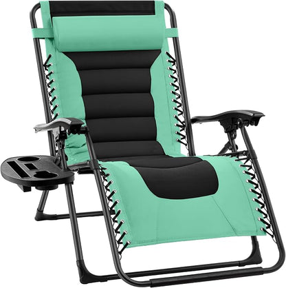 Best Choice Products Oversized Padded Zero Gravity Chair, Folding Outdoor Patio by Unknown