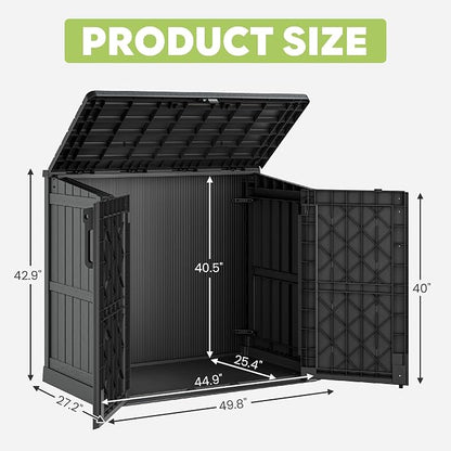 LHBcraft Waterproof Outdoor Storage Box 36 Cu Ft - Image 6