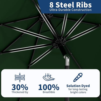 9FT Patio Umbrella Outdoor - Image 5