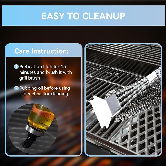 70-01-911 Cooking Grates for Dynaglo DGH450CRP DGH450CRP-D DGF493BNP DGH474CRP DGH485CRP, Kenmore Backyard BY13-101-001-12 Gas Grill, Cast Iron Grill Replacement Parts for Dyna-glo DGH450CRP