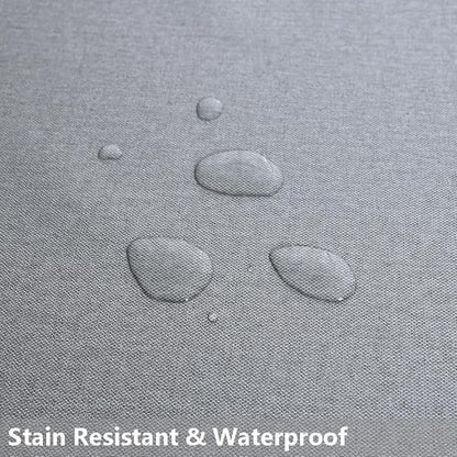 TruDelve Plastic Table Cloth for Rectangle Tables Grey Vinyl Tablecloth Waterproof Wipeable Oilcloth Tablecloths for Parties Dining Table Cover (54'' x 72'', Pure Gray)