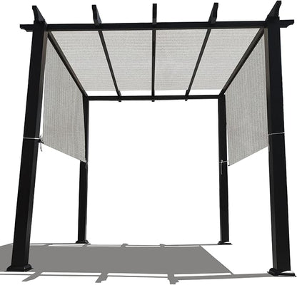 Alion Home Custom HDPE Permeable Canopy Sun Shade Cover Replacement by ALIONHOME
