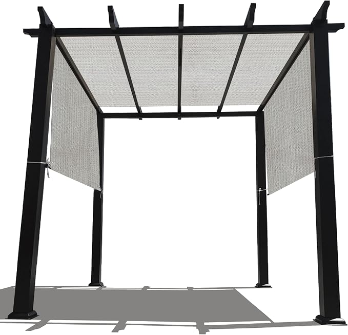 Alion Home Custom HDPE Permeable Canopy Sun Shade Cover Replacement by ALIONHOME