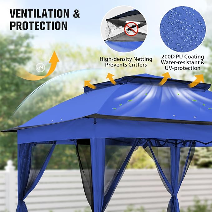COOS BAY 11x11 Pop Up Gazebo - Image 4