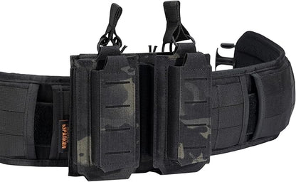EXCELLENT ELITE SPANKER Tactical Open-Top Single/Double/Triple Molle Mag Pouch for Pistol Mag Pouch Tactical Bag Accessories Holder
