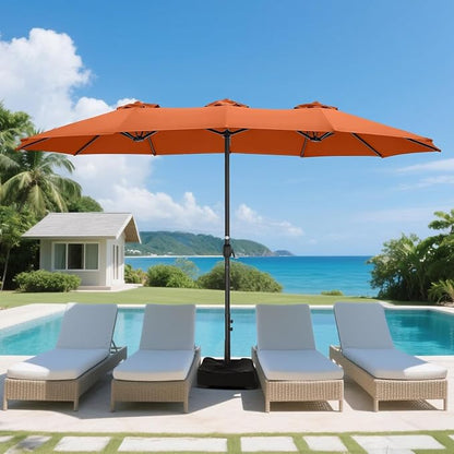 Rectangular Patio Umbrella by HOMSHADE