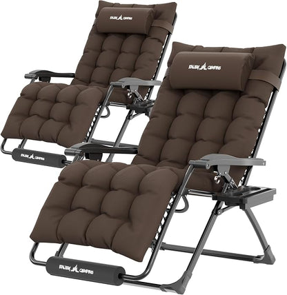 UDPATIO Oversized Zero Gravity Chair Patio Reclining Chairs by UDPATIO
