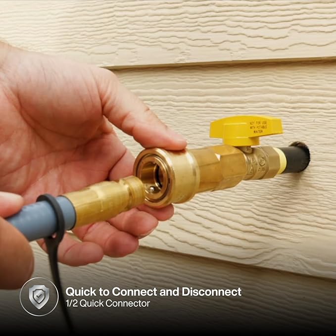 Spire Natural Gas Conversion Kit for Grills – Propane to Natural Gas with 10 ft. Hose & Regulator, Compatible with Spire Models 740-0781P & 740-0788P, Gray, 710-0003A
