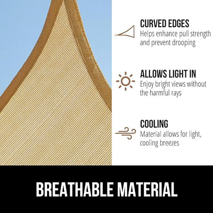 GORILLA GRIP Heavy Duty Sun Shade, UV Protection Fade Tear and Rust Resistant - Image 5
