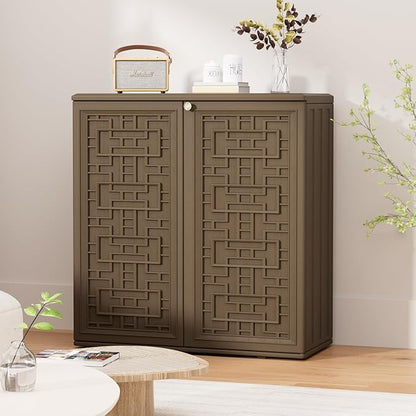 HOMSPARK Indoor/Outdoor Storage Cabinet - Image 4