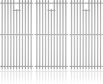 16 15/16 Inch Cooking Grates for Charbroil Advantage 463343015, 463344015, 463344116, G421-0008-W1 Advantage 3 Burner Gas 2 Coal Parts 463340516, Tru Infrared 463336016 Replacement Parts