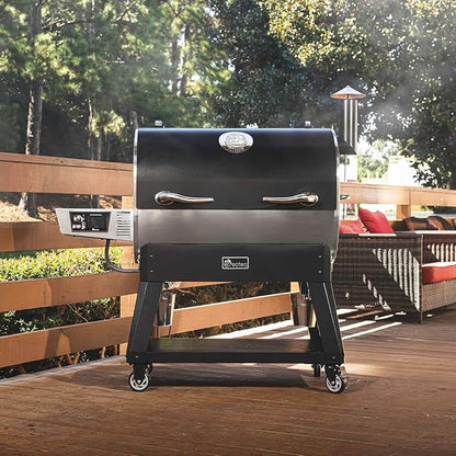 recteq Pellet Grill Smoker - Flagship 1600, Wood Pellet Smoker, BBQ, Wi-Fi Smart Grill, 1600 Sq. In. Cook Space, 40 lbs Hopper, Grilling Basics Bundle