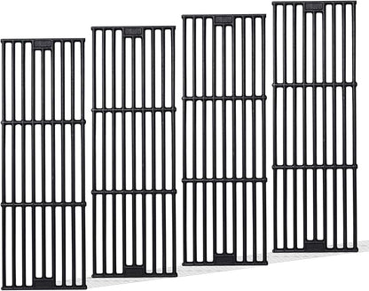 Cooking Grates Replacement Parts for Chargriller Gas Grill 2121,2123, 2222, 2828, 3001, 3030, 3725, 4000, 5050, 5252, 5650,9020,King Griller 3008, 5252,19 3/4" x 6 3/4" Each, 4 Pack