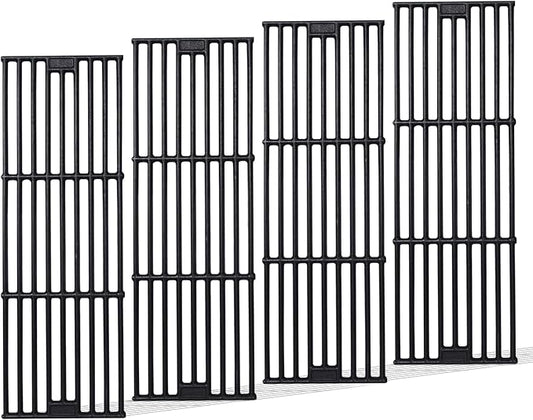 Cooking Grates Replacement Parts for Chargriller Gas Grill 2121,2123, 2222, 2828, 3001, 3030, 3725, 4000, 5050, 5252, 5650,9020,King Griller 3008, 5252,19 3/4" x 6 3/4" Each, 4 Pack