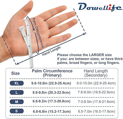 Dowellife Cut Resistant Gloves Protection, Safety Kitchen Cuts Gloves for Oyster Shucking, Fish Fillet Processing, Mandolin Slicing, Meat Cutting and Wood Carving, 1 Pair (Small)