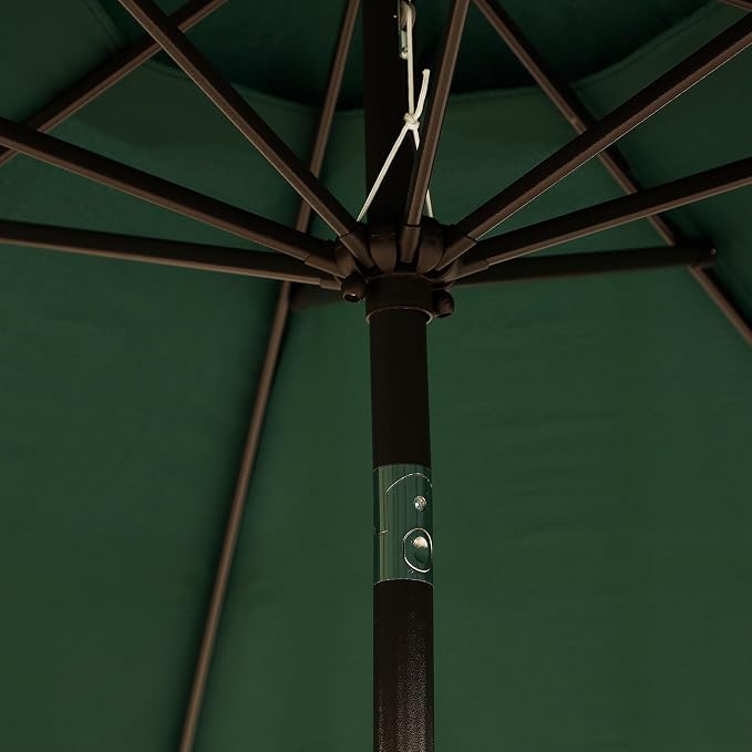 9' Outdoor Patio Umbrella, Outdoor Table Umbrella, Yard Umbrella, Market - Image 4