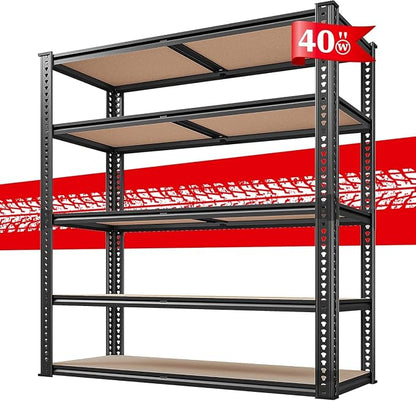 REIBII 40" W Storage Shelves Load 2500Lbs - Image 7
