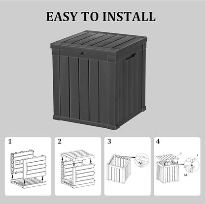 50 Gallon Resin Deck Box, Package Delivery Box - Image 3