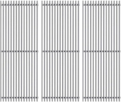 SF4103(3-Pack) 17 3/4" Stainless Steel Cooking Grid Grates Replacement for Charmglow 810-8410-F and Brinkmann 810-2410-S, 810-2411-F, 810-2411-S, 810-2511-S, 810-4557-0, 810-7490-F, 810-8410-F