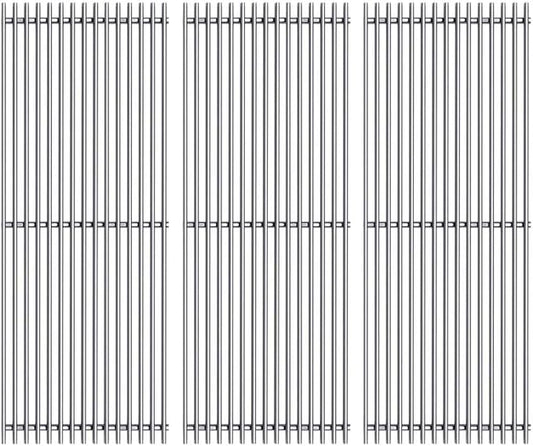 SF4103(3-Pack) 17 3/4" Stainless Steel Cooking Grid Grates Replacement for Charmglow 810-8410-F and Brinkmann 810-2410-S, 810-2411-F, 810-2411-S, 810-2511-S, 810-4557-0, 810-7490-F, 810-8410-F