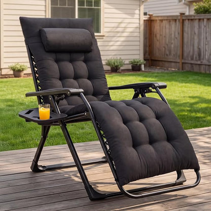 NEWBULIG Zero Gravity Chair, Folding Patio Recliner - Image 2