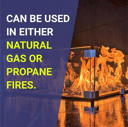 41.5" X 17.5" X 6” Rectangular Glass Flame Guard