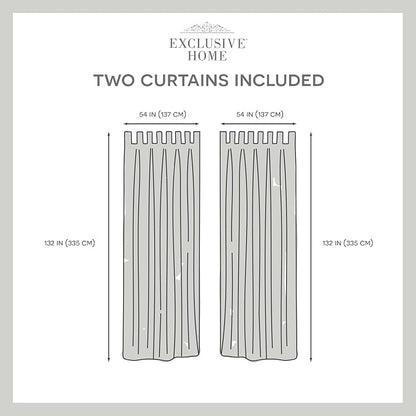 Exclusive Home Cabana Solid Indoor/Outdoor Light Filtering Hook-and-Loop Tab - Image 9