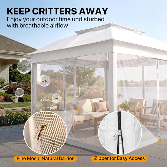 COOS BAY 11x11 Pop Up Gazebo - Image 6