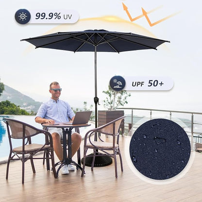 Abba Patio 11FT Lyon Outdoor Patio Umbrella Outdoor Table Umbrella - Image 3