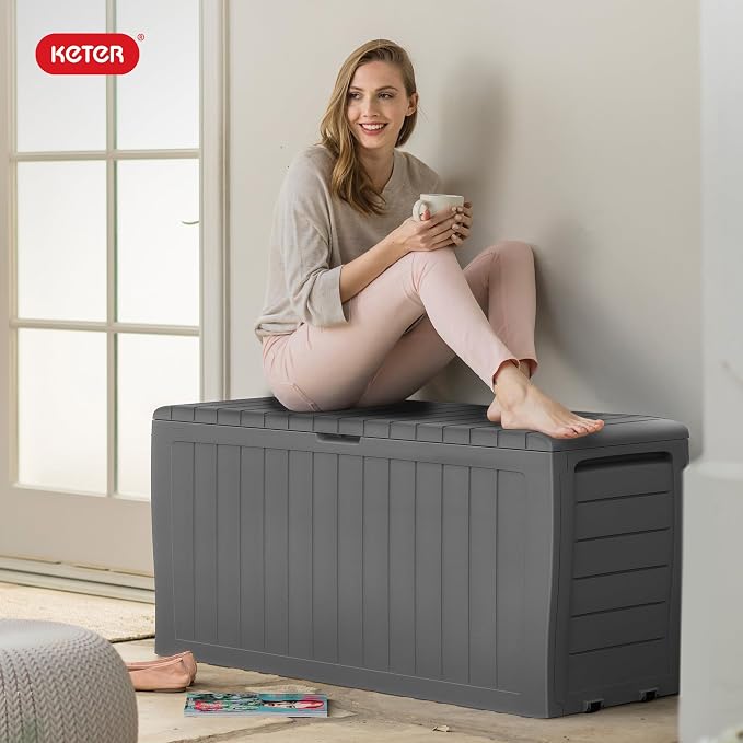 Keter Marvel 71 Gal Outdoor Storage Box - Image 10