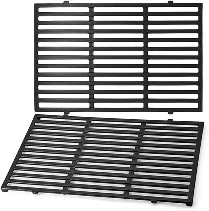 17.5 Inch 7638 Grill Grates Replacement for Weber Spirit & Spirit II 300 Series, Spirit E/S-310, E/S-320, E/S-330, Spirit 700, Genesis 1000-3500, Genesis Silver Gold Platinum B/C Gas Grills