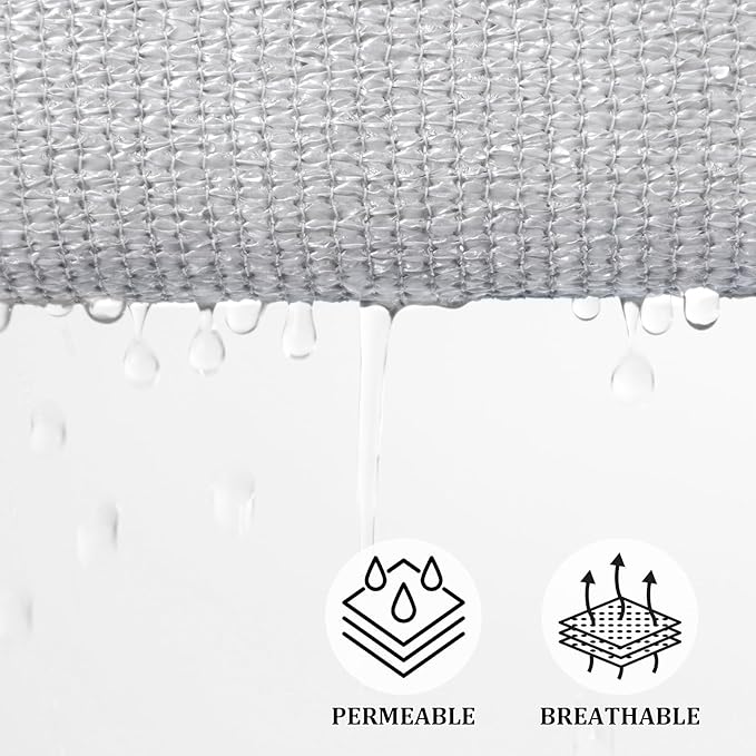 Shade&Beyond Custom Sun Shade Sail 6'x6'x6' Triangle Sun Sail Shades Patio UV - Image 3