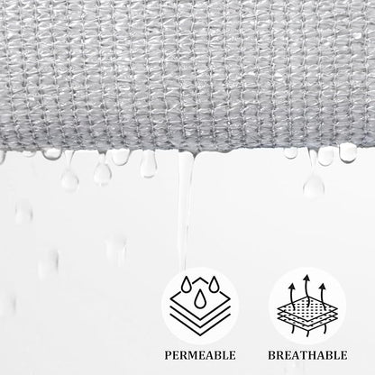 Shade&Beyond Customizable Shade Sail 22'X22'X22'Triangle Sunshade Canopy - Image 4