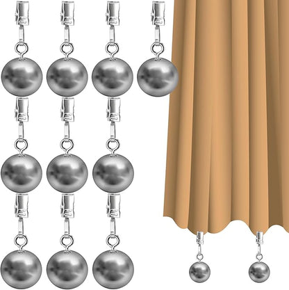 Tablecloth Flags Weights, Stabilizing Tablecloth Flags Down, Clip Weights on Other Fabrics for Camping Picnic Travel Party, Useful Fixed Fabric Tools at Outside Events, 10 Pack