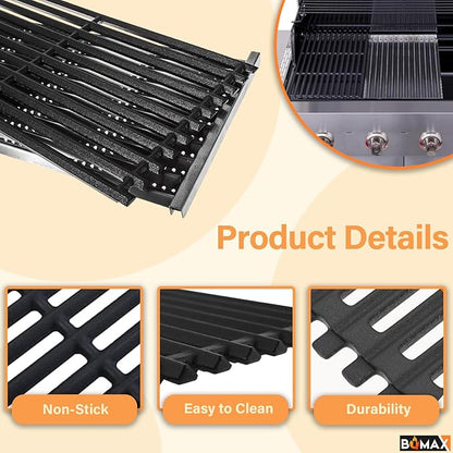 17 Inch Grill Grates for Charbroil TRU Infrared Grill 4-Burner 463255020 463257520 463242715 463242716 463276016 466242715 466242716 466242816 G533-0009-W1, for Charbroil Grill Replacement Parts
