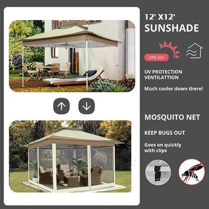 COBIZI 12x12 Pop Up Gazebo On Clearance - Image 7