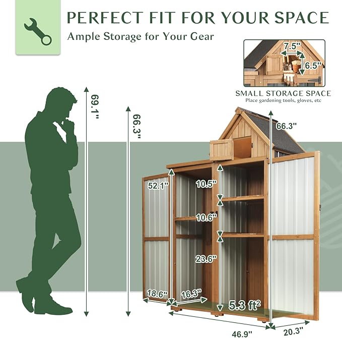 Outdoor Storage Cabinet Weatherproof - Image 2