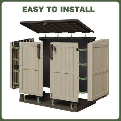 LHBcraft Waterproof Outdoor Storage Box 36 Cu Ft - Image 7