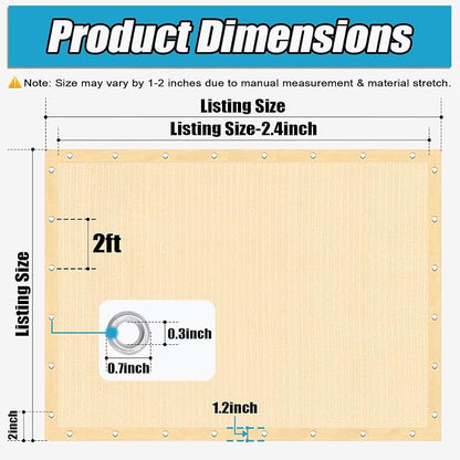 Amagenix 90% Sun Shade Cloth - Image 3