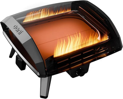 Ooni Koda 2 Pro Gas Pizza Oven – 18" Propane Powered Outdoor Oven with 28 mBar Regulator and Gas Hose, Propane Portable Pizza Oven - Blue