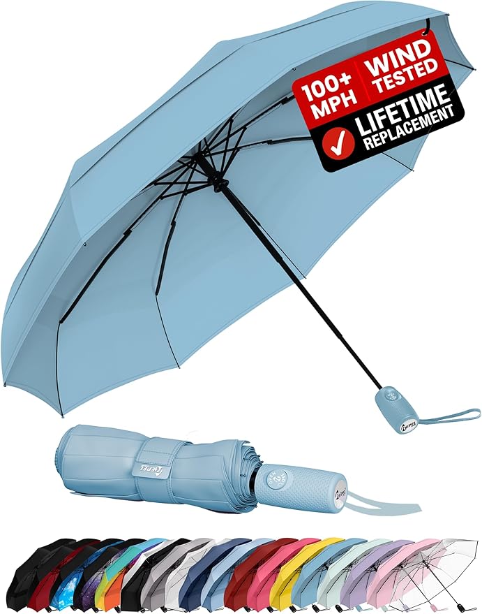 Windproof Travel Umbrella by RepelUmbrella