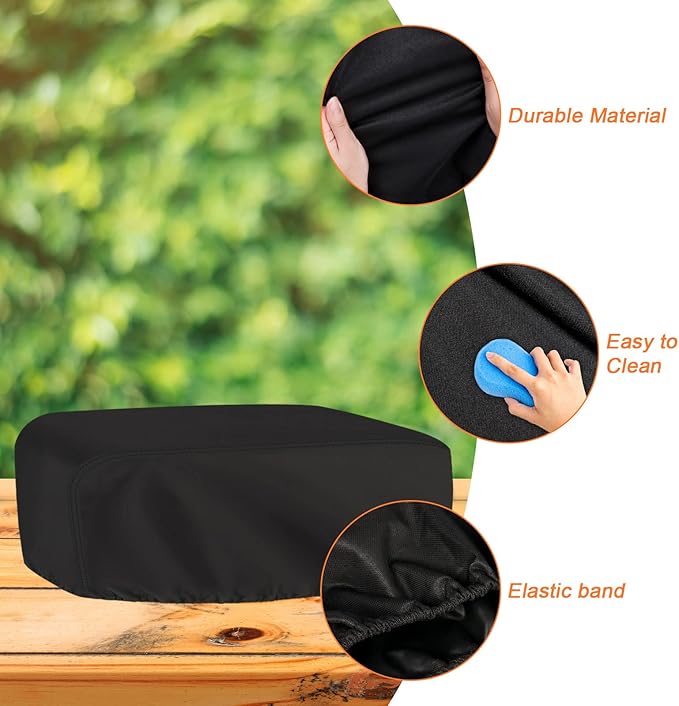 Grill Cover for Blackstone E-Series 22" Electric Tabletop Griddle,Waterproof Small Table Top BBQ Grill Cover,Heavy Duty 600D Outdoor Tabletop Grill Cover