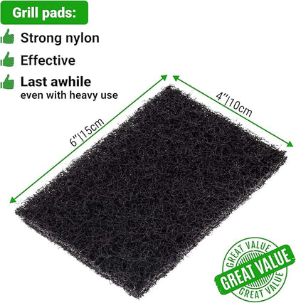 CUSINIUM 31-Piece Griddle Cleaning Kit: 1 Screen Holder, 20 Screens, 10 Cleaning Pads