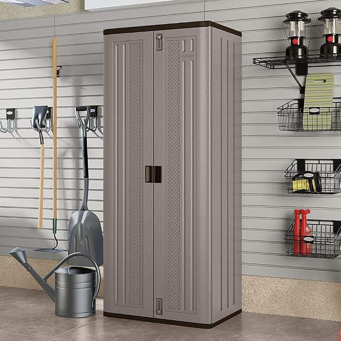 Suncast Tall Storage Cabinet Building - Image 2