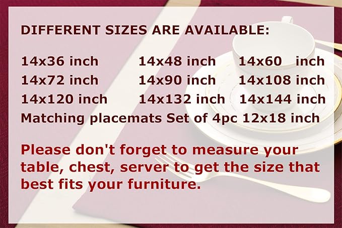 Red Table Runner 120 inch, Cranberry Damask Dresser Scarf, Outdoor Coffee Table Runner, Burgundy Jacquard Dining Table Runners for Dinner Parties, Events, Wedding, Decor Thanksgiving, Christmas