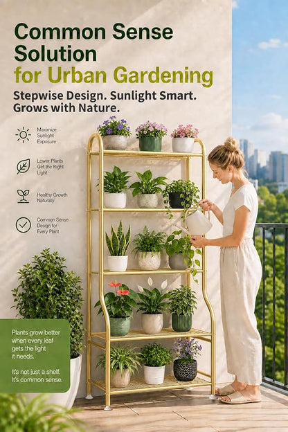 5-Tier Metal Plant Stand - Image 8