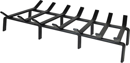 SteelFreak Heavy Duty Steel Fireplace Grate - Made in The USA (33 Inch)